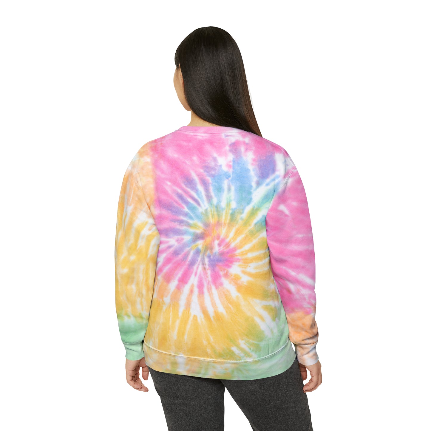 Hey Boo Tie-Dye Sweatshirt