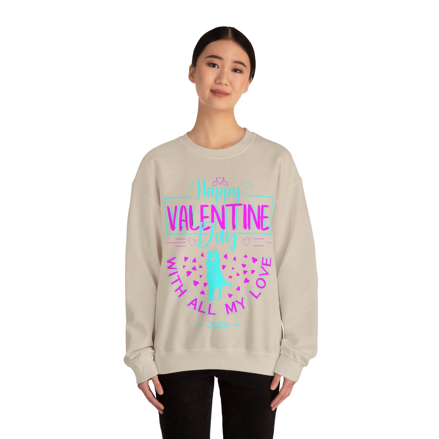 Happy V-Day  Cozy Sweat-Shirt