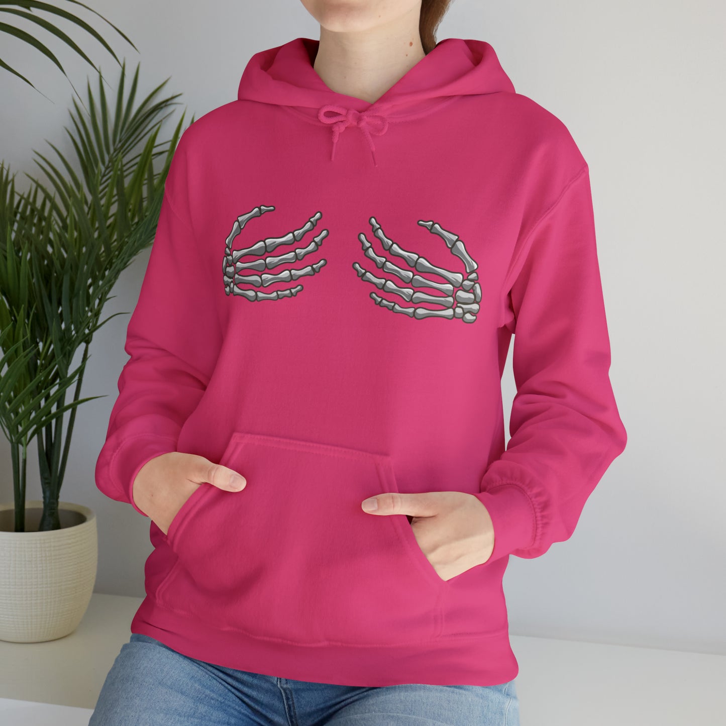 Skeleton Hand Hooded Sweatshirt