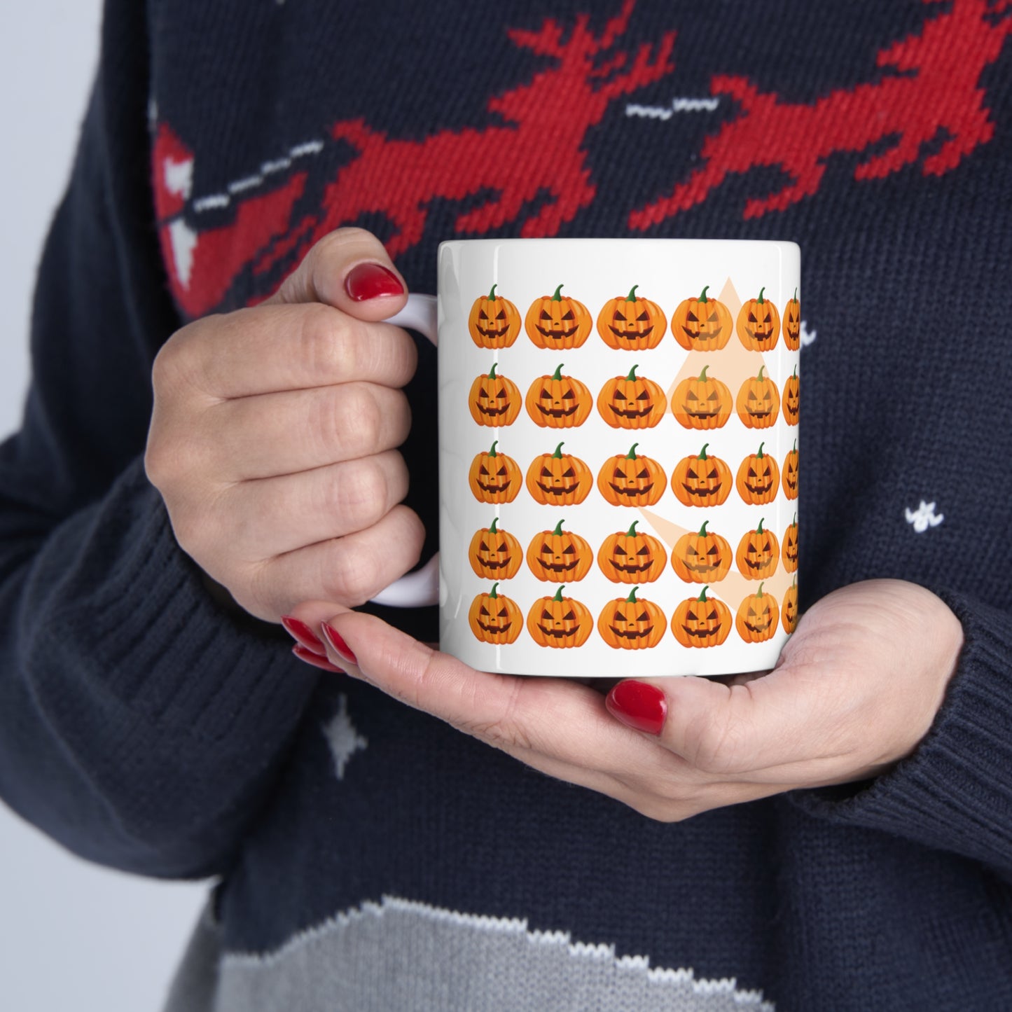 Pumpkin Mug (White)