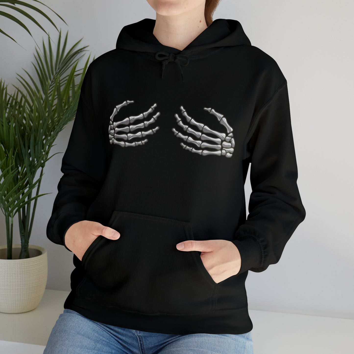 Skeleton Hand Hooded Sweatshirt