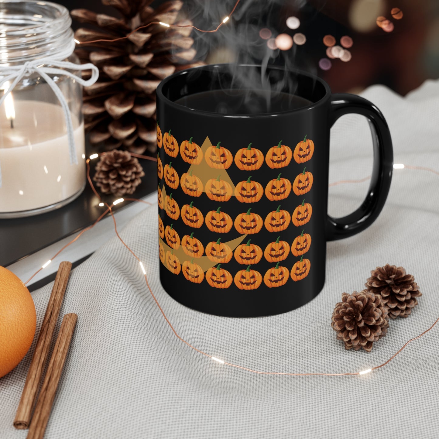 Pumpkin Mug (Black)