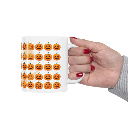 Pumpkin Mug (White)