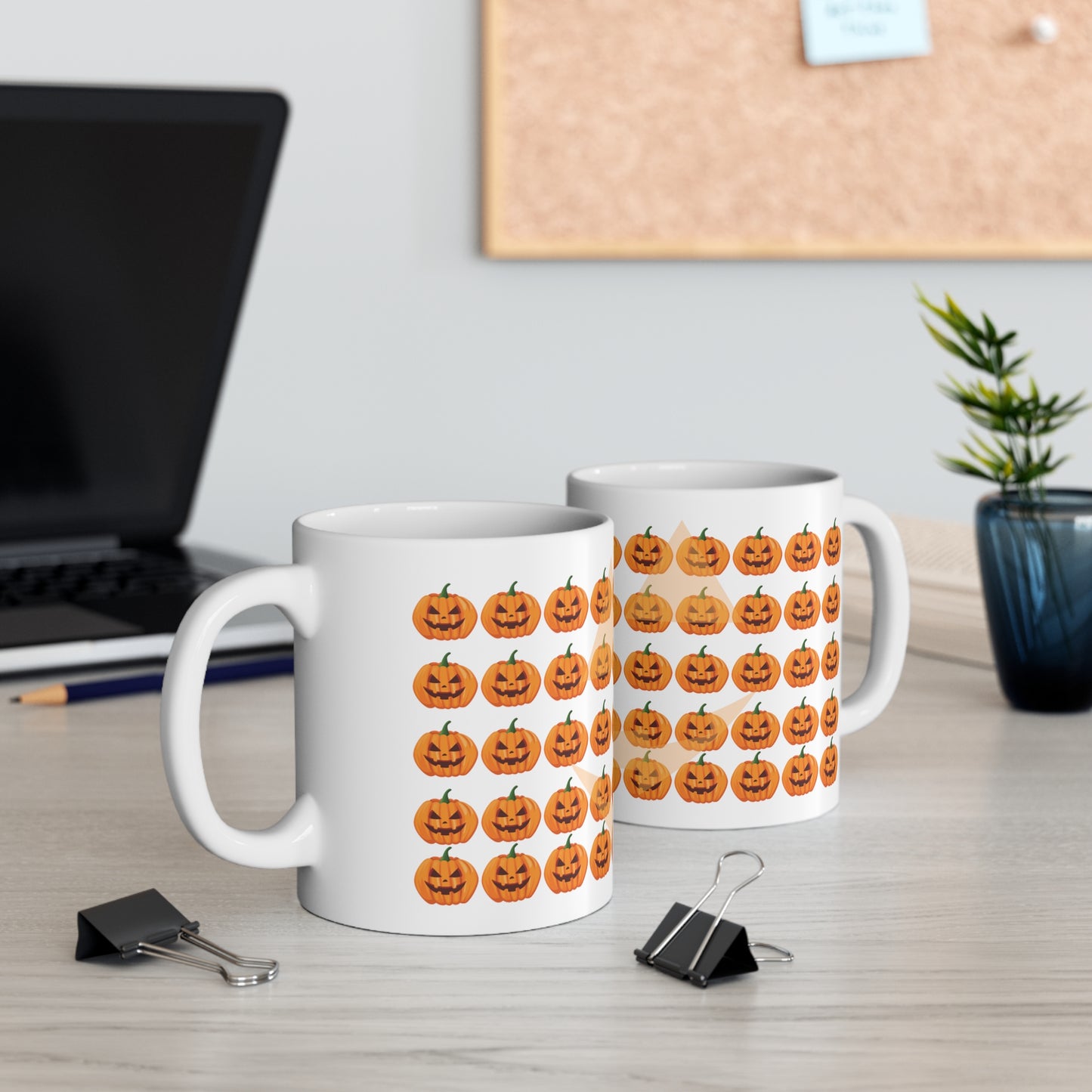 Pumpkin Mug (White)