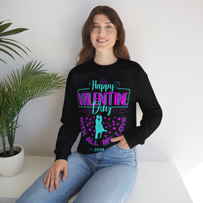 Happy V-Day  Cozy Sweat-Shirt