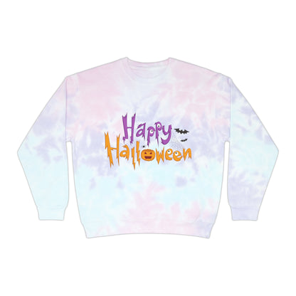 Happy Halloween Tie-Dye Sweatshirt