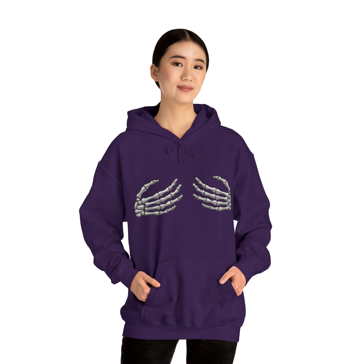 Skeleton Hand Hooded Sweatshirt