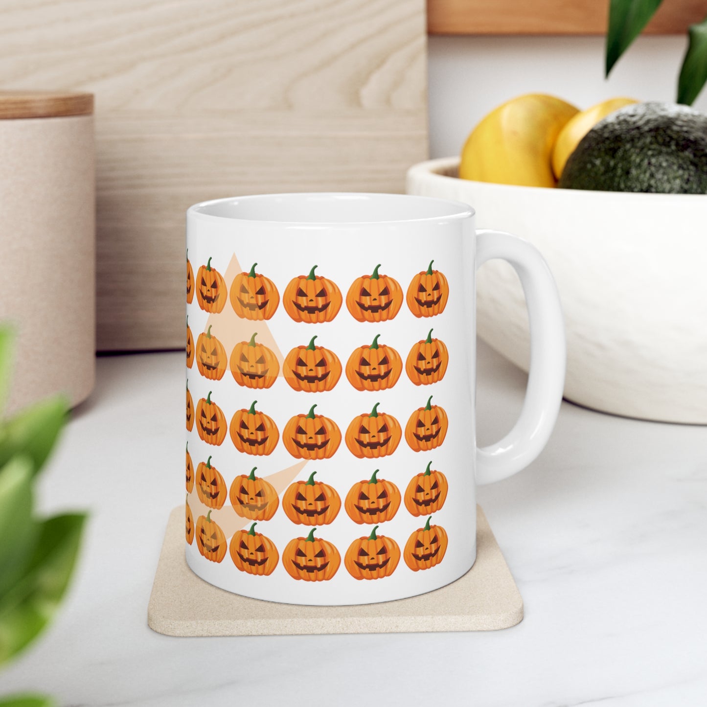 Pumpkin Mug (White)