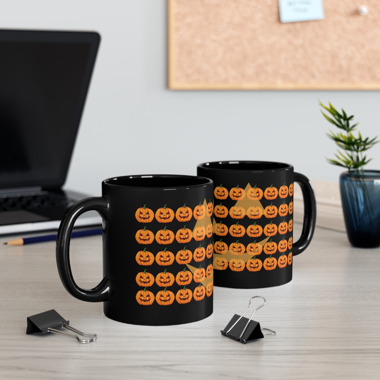 Pumpkin Mug (Black)