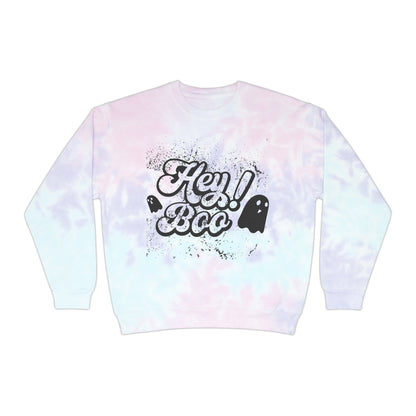 Hey Boo Tie-Dye Sweatshirt