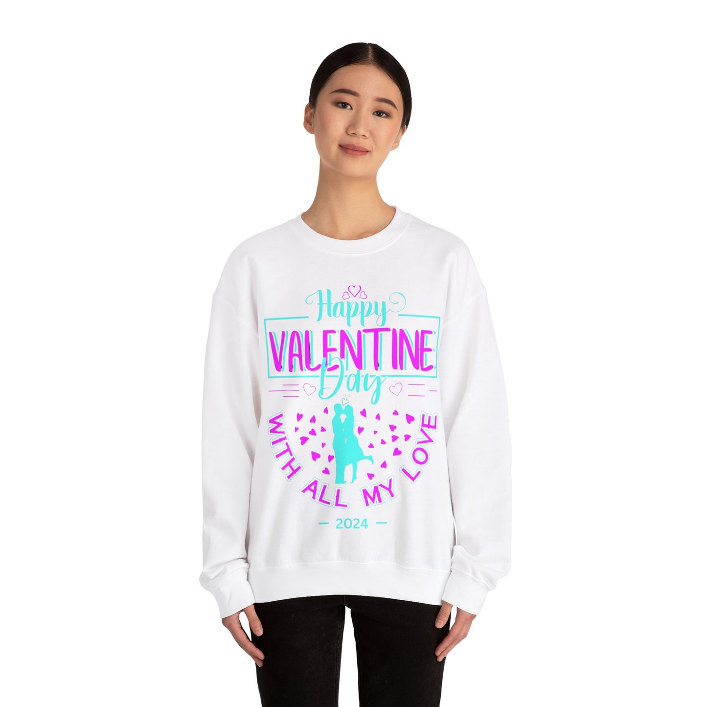 Happy V-Day  Cozy Sweat-Shirt