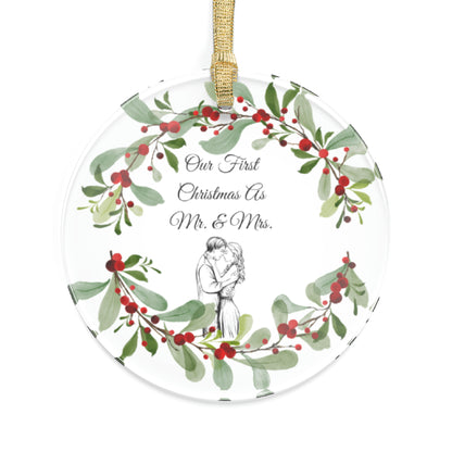 Merry Cheer Mr&Mrs Ornament