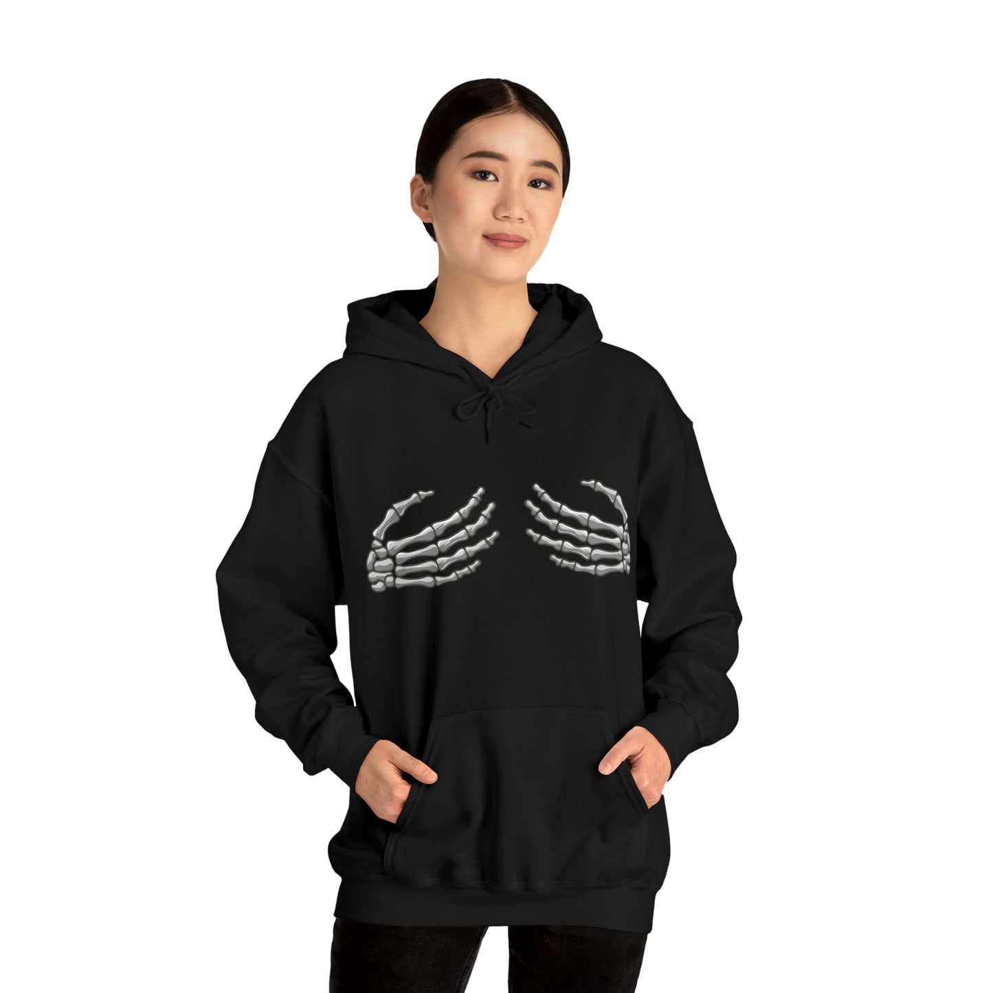 Skeleton Hand Hooded Sweatshirt