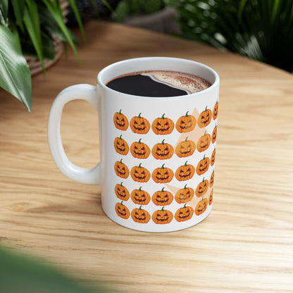 Pumpkin Mug (White)