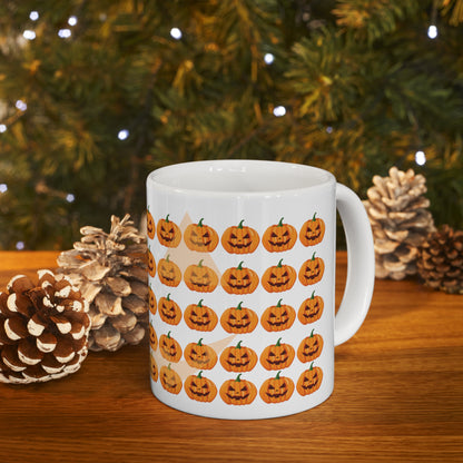 Pumpkin Mug (White)