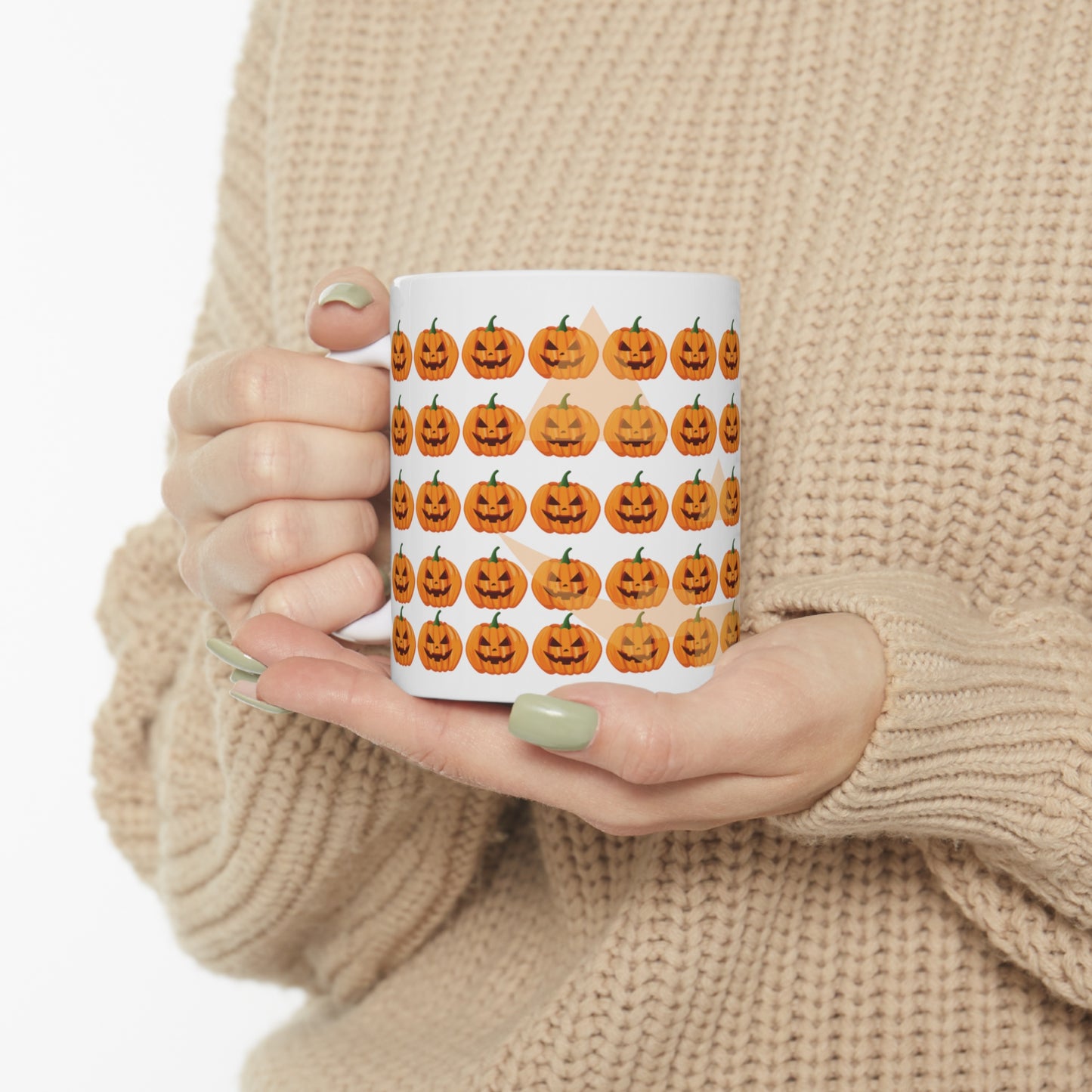 Pumpkin Mug (White)