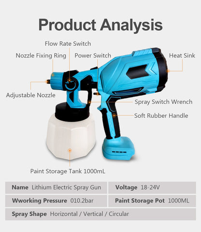 ProFinishSprayPal Cordless Paint Gun