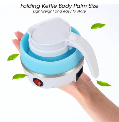 Compact and Versatile Silicone Folding Kettle