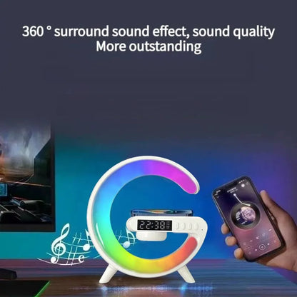 Wireless Charger Speaker Mini Multifunction Station