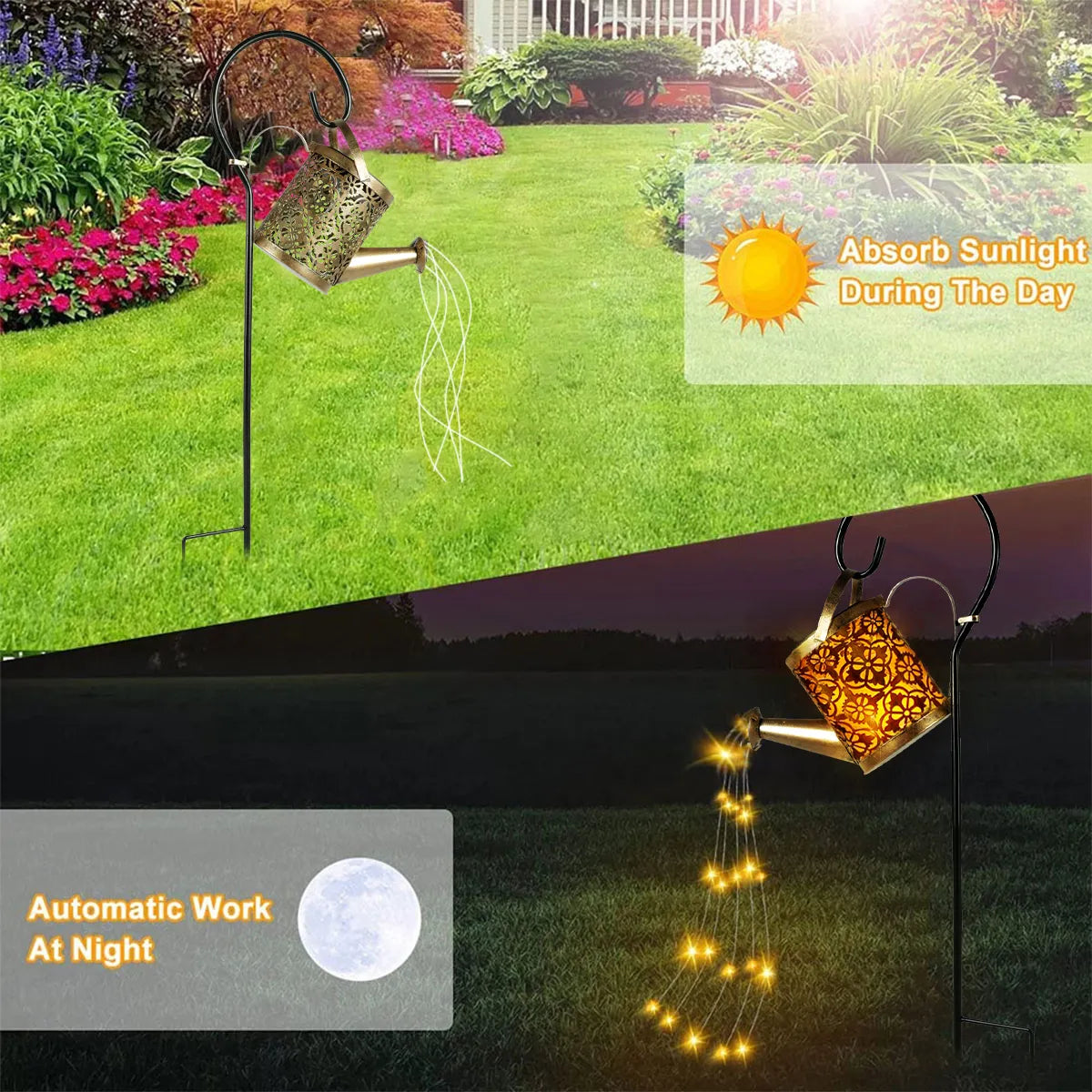 Solar Garden Canopy Lights