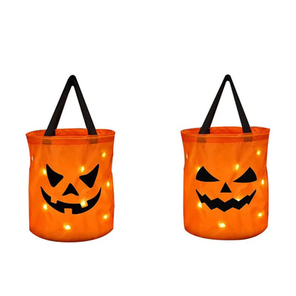 Trick or Treat Pumpkin Candy Bags