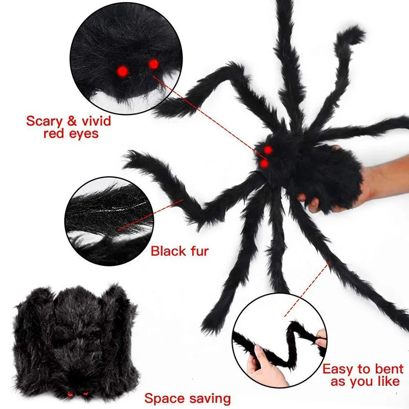 Black Horror Spider