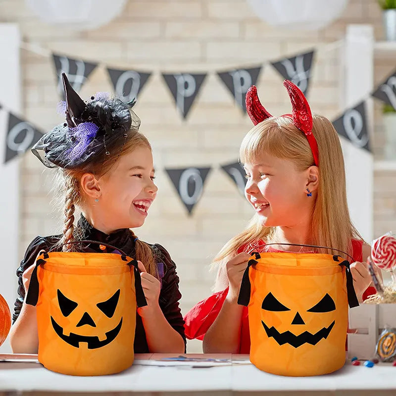 Trick or Treat Pumpkin Candy Bags