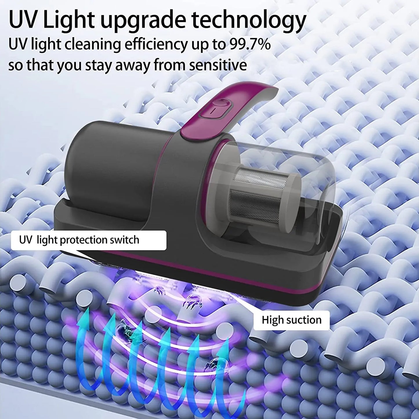 TurboSweep™ Cordless MiteBuster