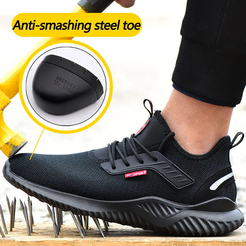 TitanShield - Indestructible Steel Toe Shoes