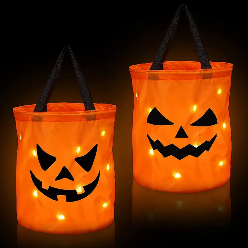 Trick or Treat Pumpkin Candy Bags