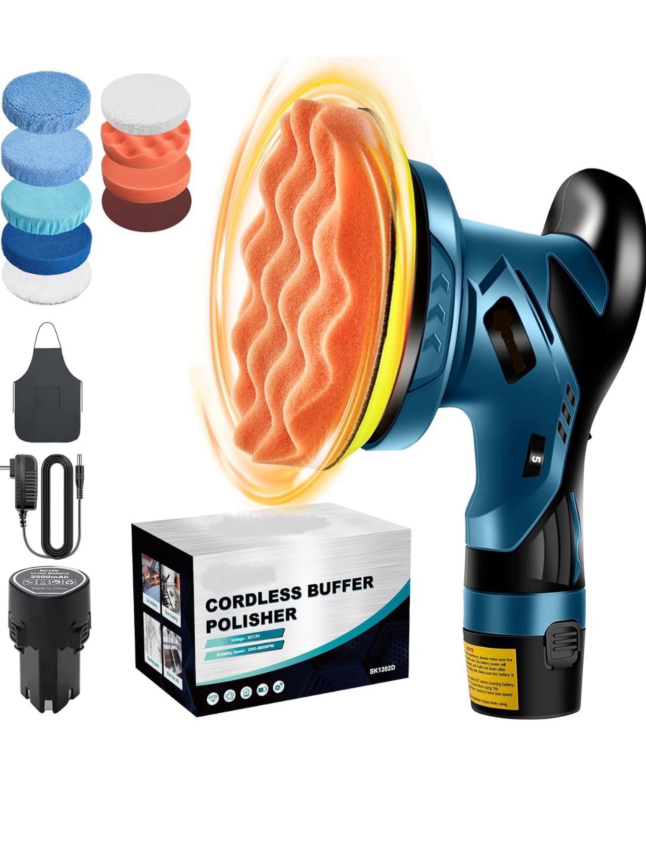 LuxPro Car Buffer Polisher