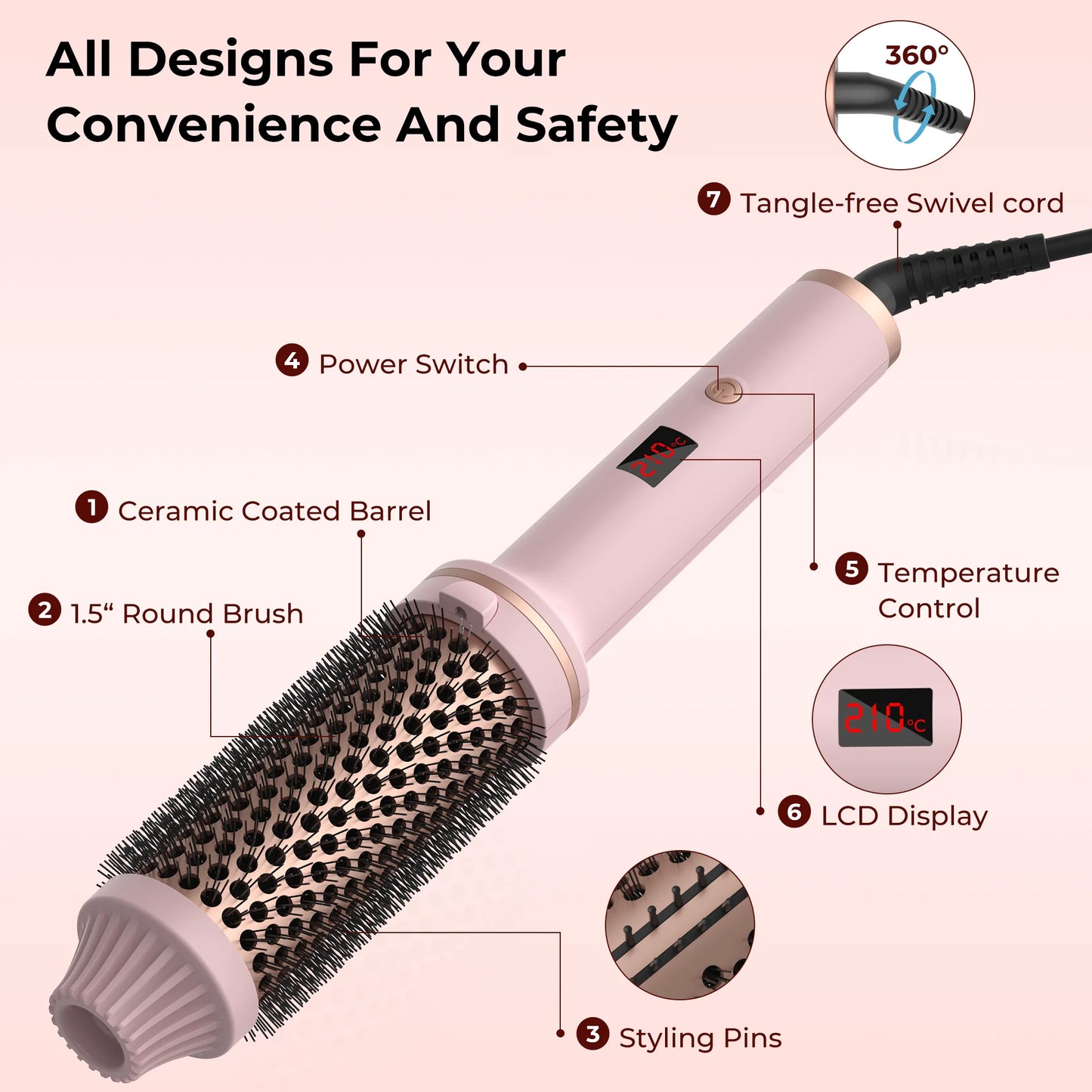 TurboCurl Ceramic Styling Brush