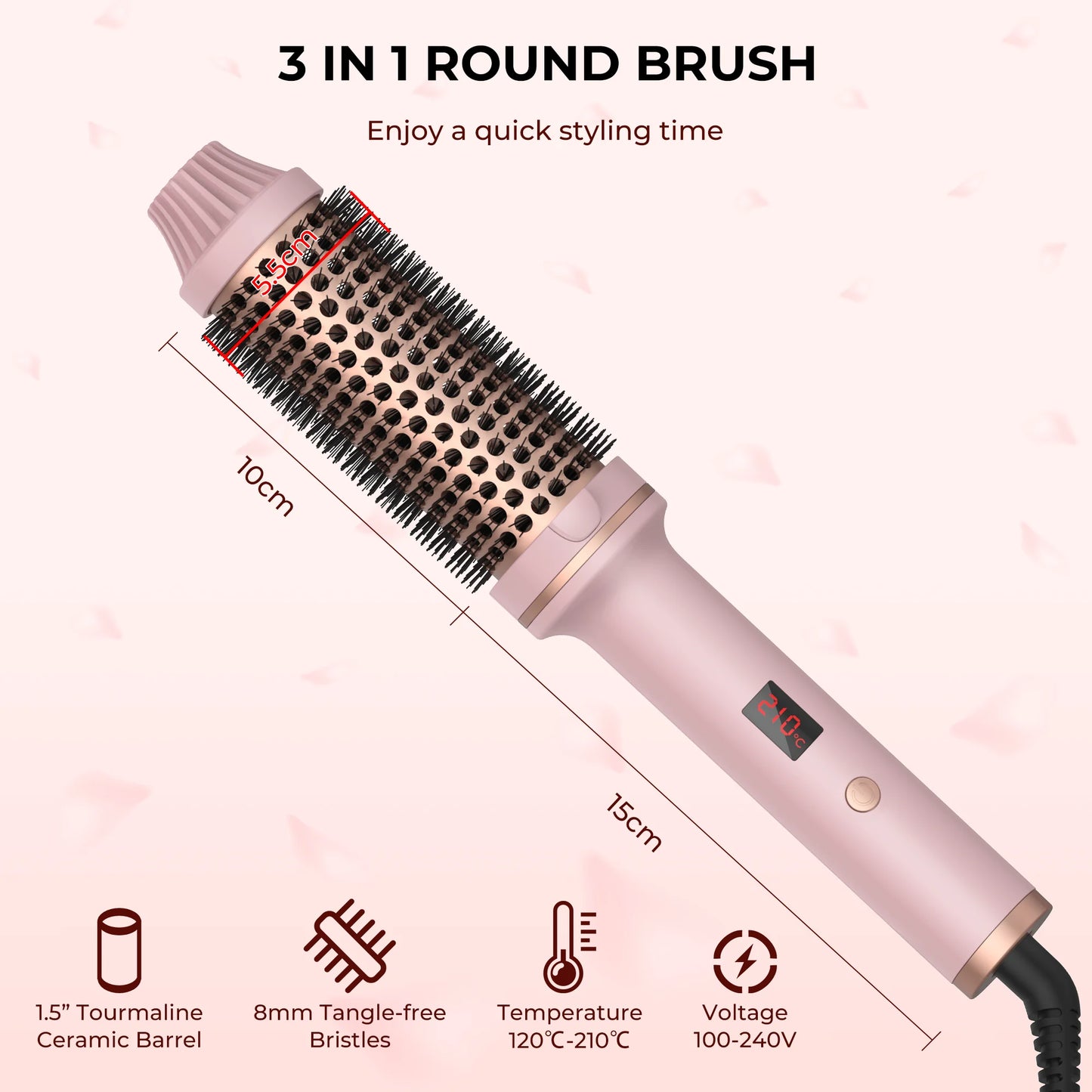 TurboCurl Ceramic Styling Brush