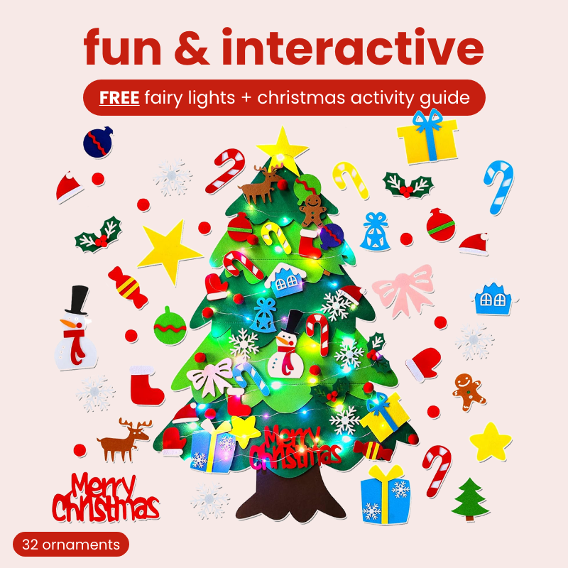 Christmas Interactive Felt Tree