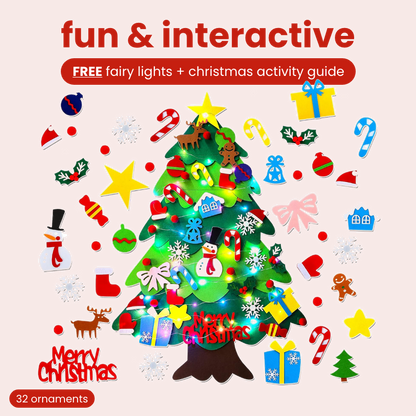 Christmas Interactive Felt Tree